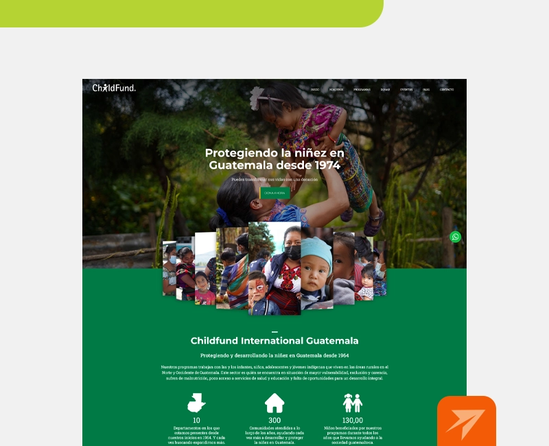Página Web Childfund