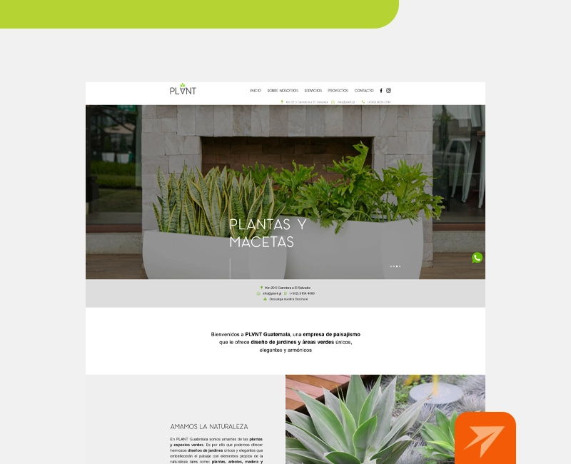 Página Web Plant Guatemala